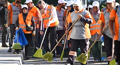 Menemen Belediyesi’nden Dünya Temizlik Günü Etkinliği