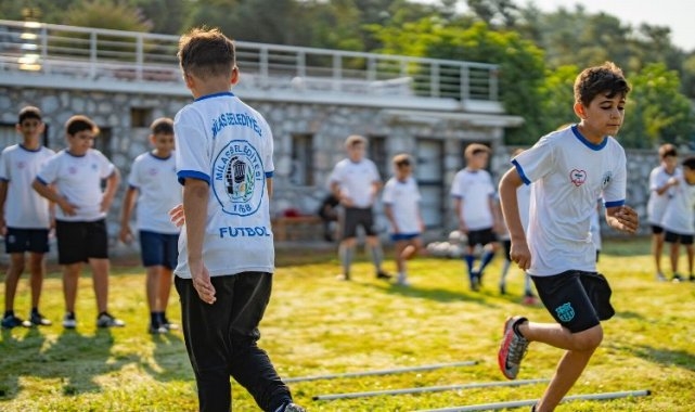 Milas'ta yaz tatili çok sportif geçti