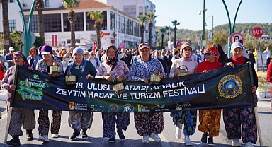 18. Ayvalık Uluslararası Zeytin Hasat Festivali Başladı
