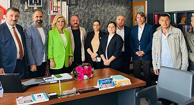 Bursalı'dan Hak-İş Hizmet-İş'e Hayırlı Olsun Ziyareti