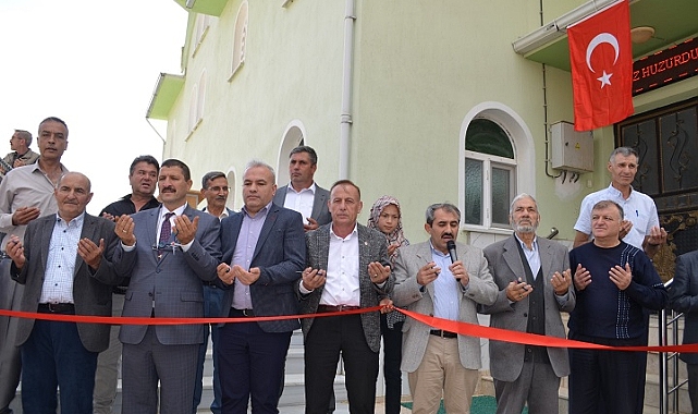 Demirci İrişler Mahallesi’nde  Görkemli Camii Açılışı