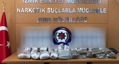İzmir Emniyeti'nden uyuşturucu operasyonu