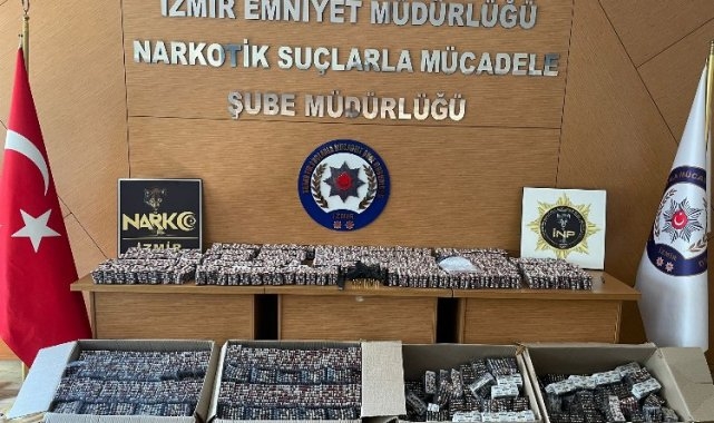 İzmir Kemalpaşa'da uyuşturucu operasyonu