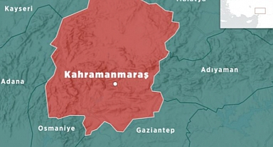 Kahramanmaraş'ta 4,3 büyüklüğünde deprem