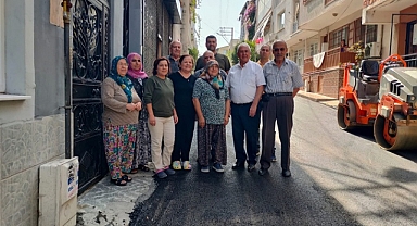 Karabağlar'da asfaltlamalar dur durak bilmiyor