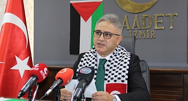 Saadet Partisi’nden ‘Özgür Filistin Mitingi’