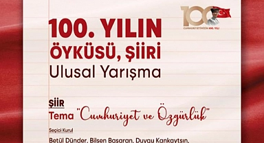 “100. Yılın Öyküsü, Şiiri” yarışmasına başvurular başladı