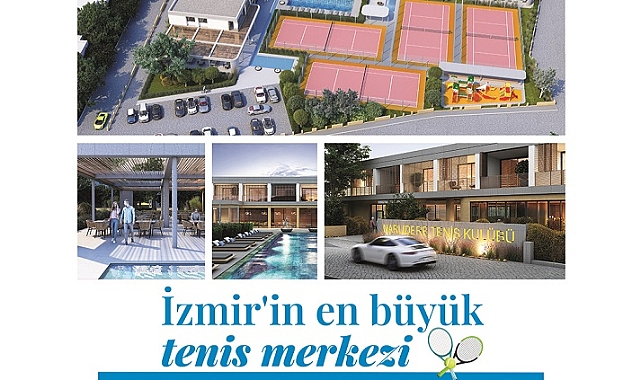 En Kapsamlı Tenis Merkezinin Temeli Narlıdere’de Atılıyor