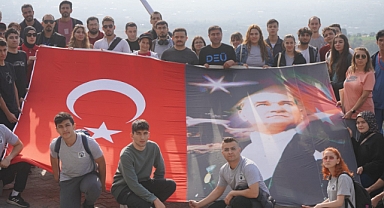 Gazi Mustafa Kemal Atatürk Doga Yürüyüşünde anıldı.