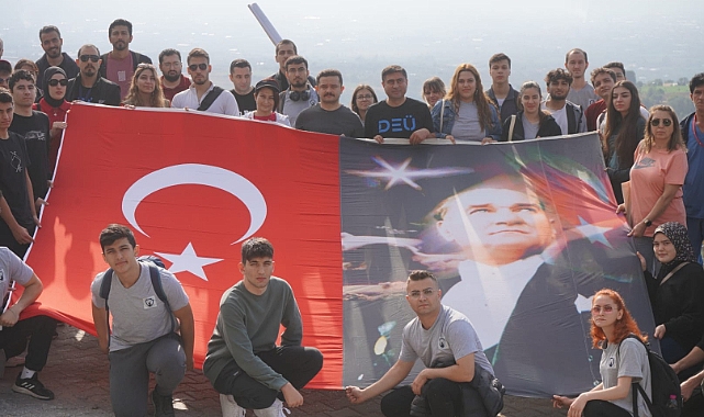 Gazi Mustafa Kemal Atatürk Doga Yürüyüşünde anıldı.