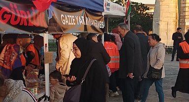 Gazze İçin Zulüm Bitene Kadar Nöbetteyiz.