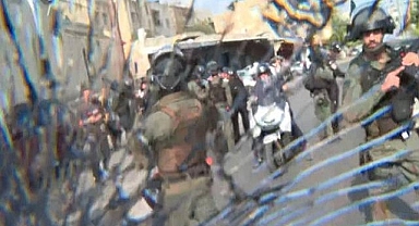 Kudüs'te TRT Haber ekibine saldırı