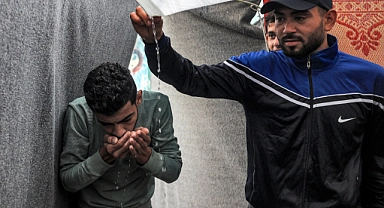 'Susuz' Gazze'ye yağmur yağdı