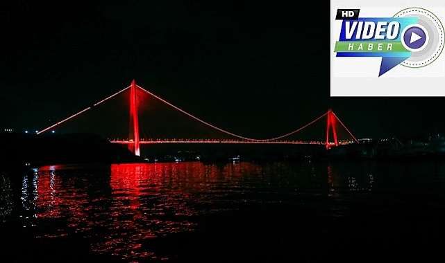 Ülkemizin Sembol Yapılarından Kızılay Haftasında Kırmızı Aydınlatma