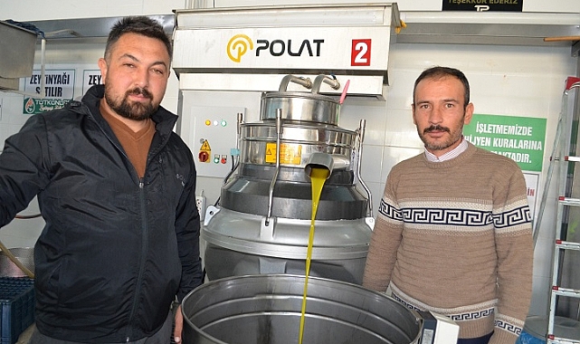 Zeytinyağı Fabrikasında Zeytin Sıkımlarına Başlandı