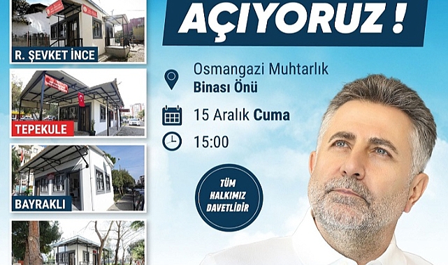 5 yeni muhtarlık binası açılıyor