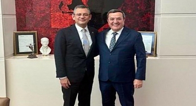 Başkan Batur'dan CHP Lideri Özel'e ziyaret