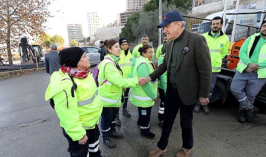 Başkan Engin, Çalışanların Yeni Yılını Kutladı