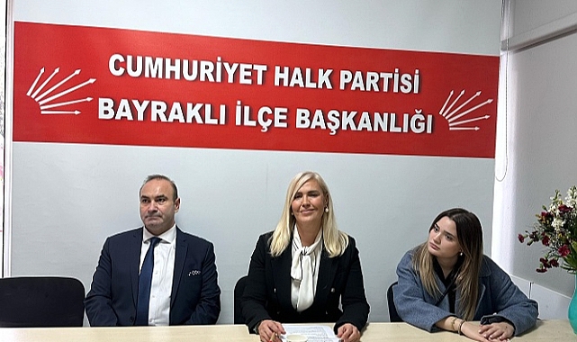 Bayraklı'nın ilk kadın başkanı olmak için yola çıktı!