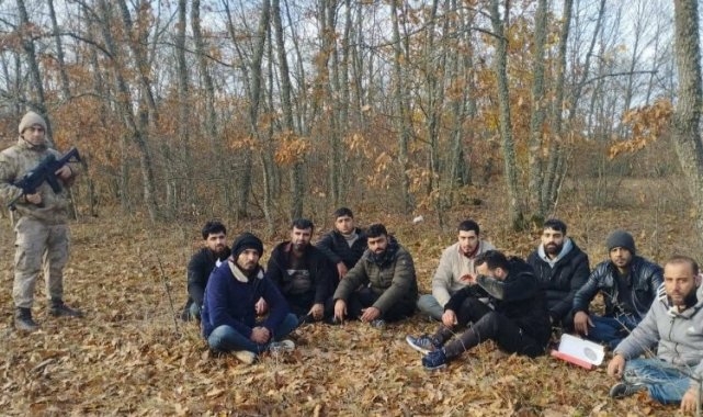 Edirne Jandarması, 1 haftada 262 kaçak göçmen yakaladı