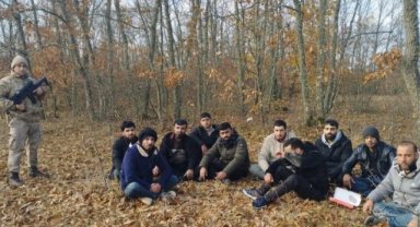 Edirne Jandarması, 1 haftada 262 kaçak göçmen yakaladı