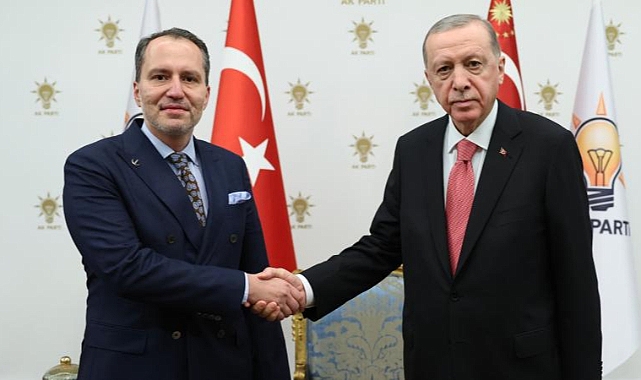 Erdoğan,Erbakan'ı kabul etti