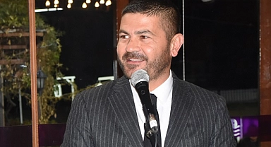 Gürbüz, mesai arkadaşları ve dostlarıyla buluştu