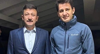 Hamza Dağ, Hakem Halil Umut Meler'i ziyaret etti