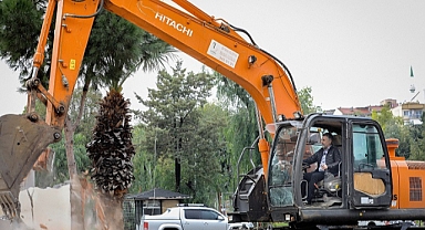 İlk kepçeyi Başkan Sandal vurdu!
