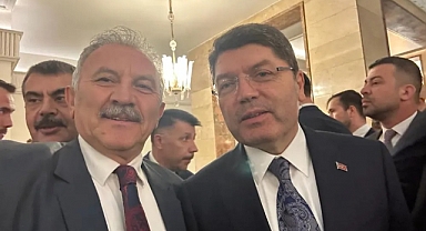 İş İnsanı Sakin Aruk Adalet Bakanı Yılmaz Tunç ile Görüştü