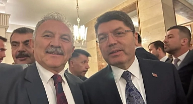 İş İnsanı Sakin Aruk Adalet Bakanı Yılmaz Tunç ile Görüştü