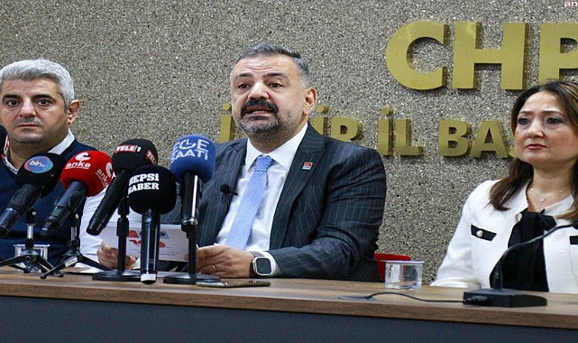 İzmir CHP'den Bakan Tekin'e