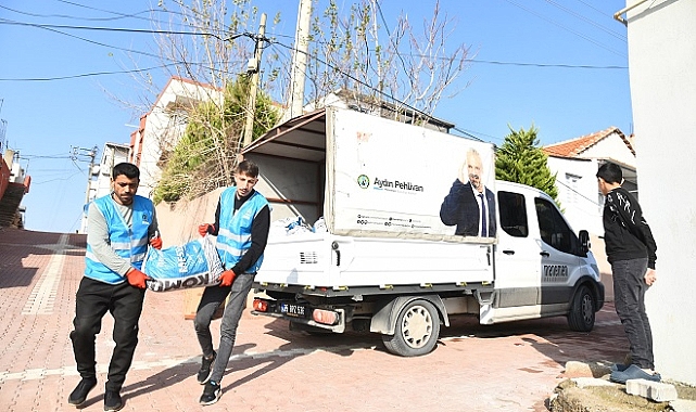 Kışın Soğuğunu Menemen Belediyesi Isıtacak