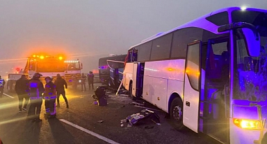 Kuzey Marmara Otoyolu'nda zincirleme kaza