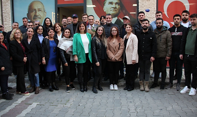 Olgun Atila’ya Narlıdere ve Balçova’dan tam destek