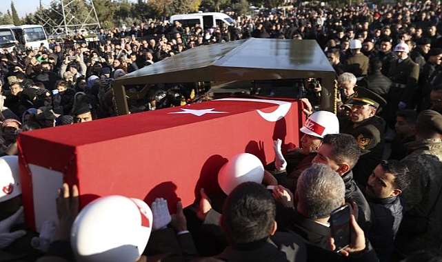'Pençe Kilit' şehitleri son yolculuğuna uğurlandı
