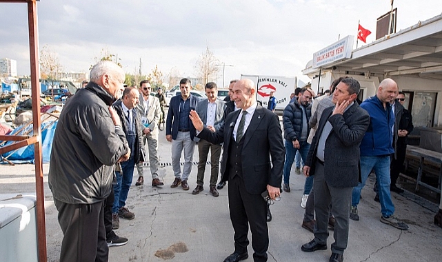Balıkçılardan Başkan Soyer’e Körfez temizliği teşekkürü
