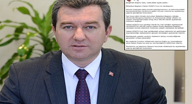Başkan Koştu'dan istifa resti