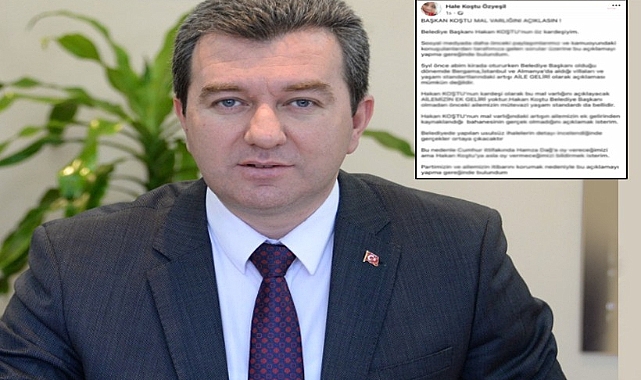 Başkan Koştu&#039;dan &#039;mal varlığı&#039; iddialarına ilişkin açıklama
