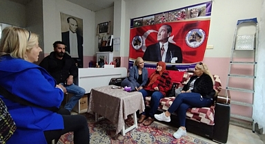 Jale Karasu’ya Bayraklı’da STK’lardan sıcak karşılama