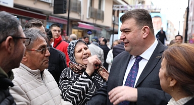 Seferihisarlılar “Goca Başkanı” coşkuyla karşıladı