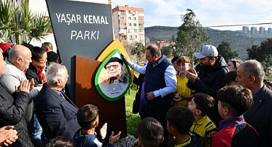 Yaşar Kemal Parkı Çiğli’de Törenle Açıldı