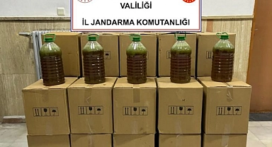 Afyonkarahisar'da 650 litre sahte zeytinyağı ele geçirildi