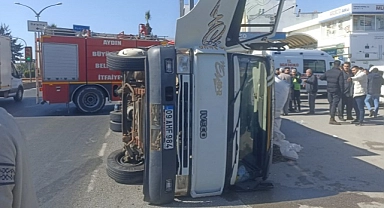 Aydın'da kamyonun çarptığı yaya hayatını kaybetti