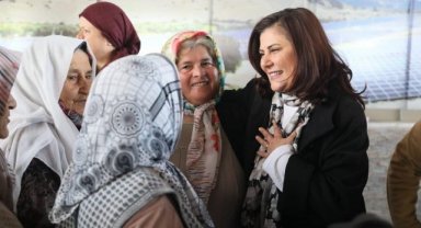 Başkan Çerçioğlu'na Kuyucak'ta sevgi seli