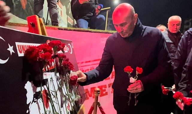 Başkan Soyer Osmaniye'deki anma törenlerine katıldı