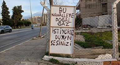 Bayraklı’da Doğalgaz Çığlığı