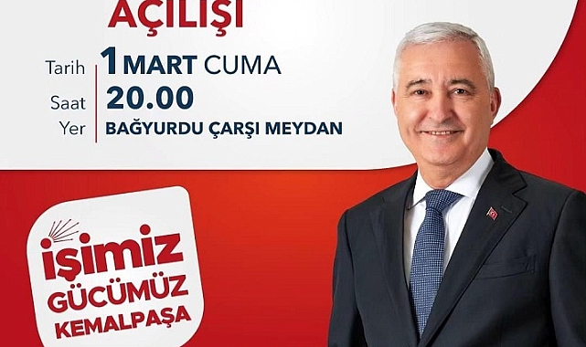 CHP Kemalpaşa Açılışa Hazırlanıyor