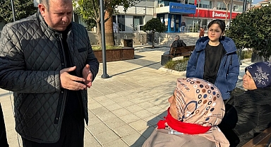 CHP’li Çiçek Vatandaşla İç İçe