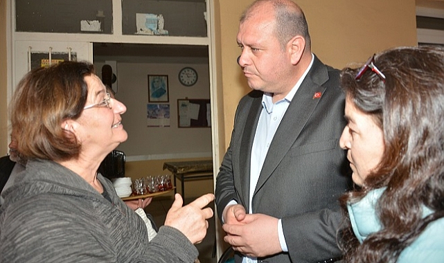CHP’li Çiçek Ziyaretlerini Sürdürüyor